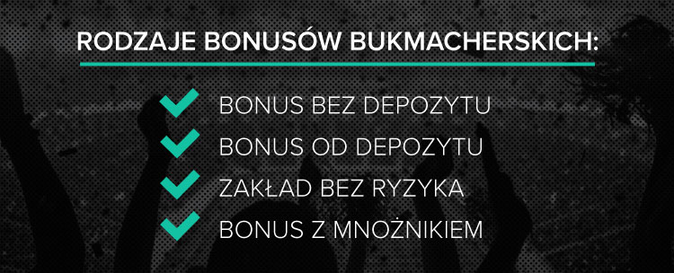 Bonusy bukmacherskie - bonusy na start