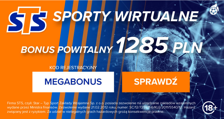 STS sporty wirtualne - bonusy i promocje